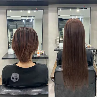 ロング カラー ヘアアレンジ ar+ ❤︎ maiのヘアスタイル