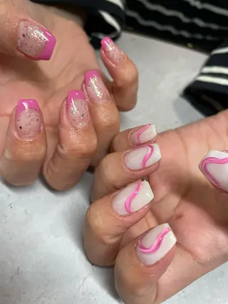 ショート ネイル Ｍ☆NAIL asamiのネイルデザイン