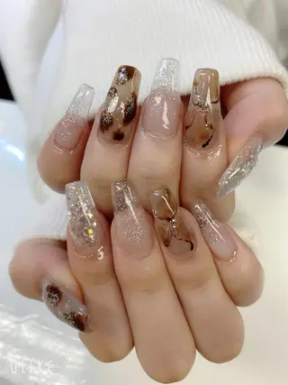 セミロング JNA認定講師🌸 RIEのネイルデザイン