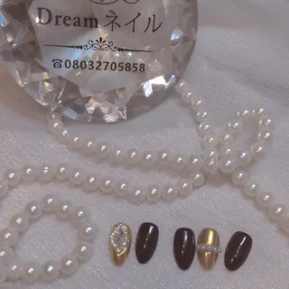 ネイル ネイリストゆか💅 長さだし、深爪矯正のネイルデザイン