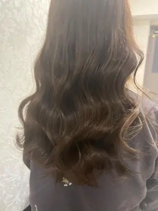 セミロング カラー 透けるカラー💐 maeのヘアスタイル