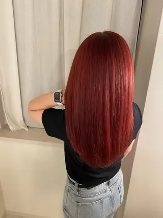 ロング カラー 豊中美容室COCOLUANA所属・CHISATO /暖色カラー❤️のヘアスタイル