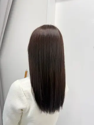 セミロング little×esta 大名 【リトルエスタ】所属・littleesta 那月のヘアスタイル