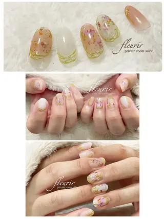 ネイル フルリール 【プライベートサロンのネイルデザイン