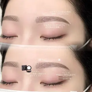 アイブロウ une fleur momokaのマツエク・マツパデザイン