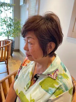 ショート 加藤 覧太のヘアスタイル