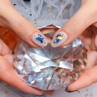 カラー ネイル Q Free nailsのネイルデザイン