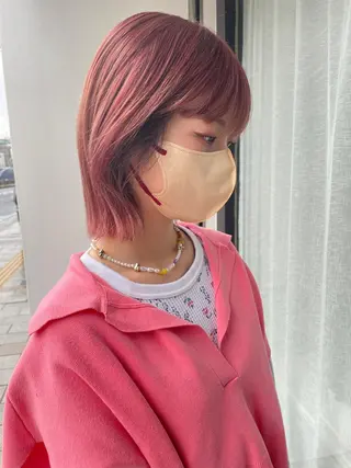 ミディアム ZOA classic hair所属・東 みのりのヘアスタイル