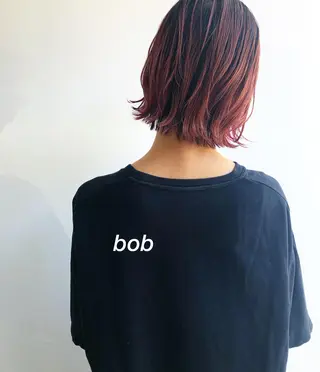 ショート カラー THE DAY所属・AKI HASHIMOTOのヘアスタイル