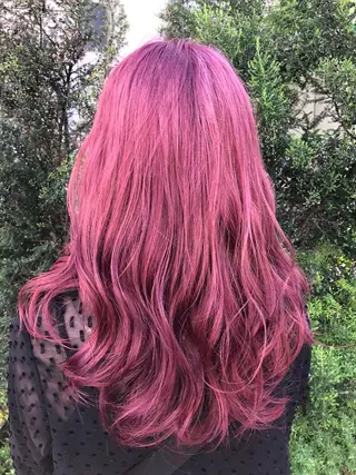 ロング カラー 韓国ヘア🤍髪質改善 🇰🇷AKANEのヘアスタイル