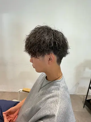 パーマ メンズ 樋口 令惟のヘアスタイル