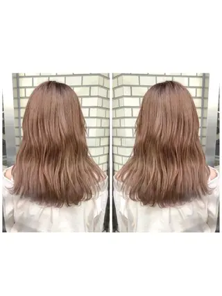 ロング カラー ブリーチ/髪質改善 🍊店長MASAKiのヘアスタイル