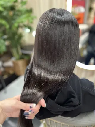 セミロング プルエクステ/ カラー🎀🎀ミレイのヘアスタイル