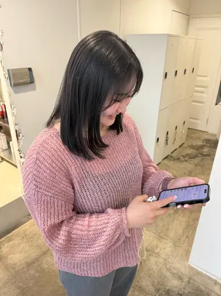 セミロング 🌻Kaho/カラー /髪質改善🌻のヘアスタイル