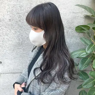 ロング カラー kimika🥑 メンズ/髪質改善のヘアスタイル