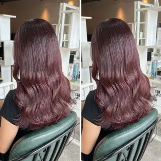 ロング カラー 富原 そらのヘアスタイル