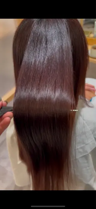 ロング 長濱 奏のヘアスタイル