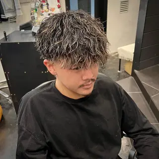 メンズ メンズ特化/パーマ/ メッシュ/竜成のヘアスタイル