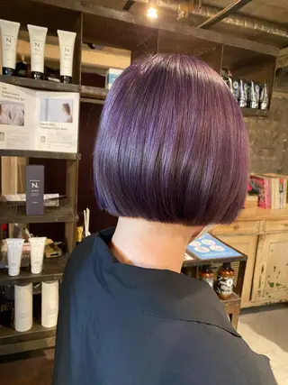 ショート カラー お任せヘア☘️☘️ 及川渚のヘアスタイル