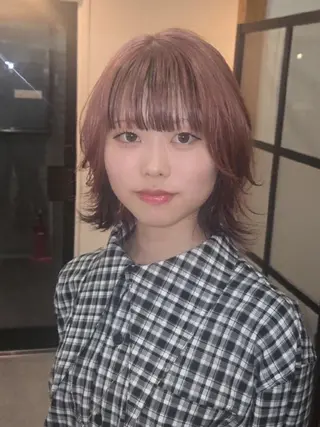 ミディアム カラー LYLICK所属・ケアブリーチ特化 same 🦈のヘアスタイル