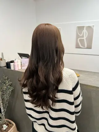 ロング 前 侃太のヘアスタイル