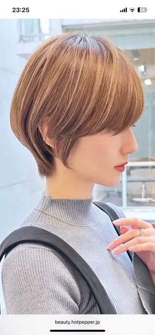 ショート 稲毛田 颯人のヘアスタイル