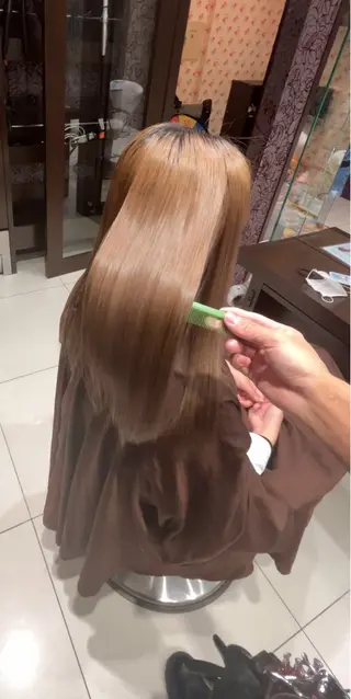 セミロング 12月空きあり 上野颯太のヘアスタイル