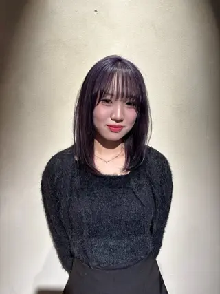 カラー ⠀ リコのヘアスタイル