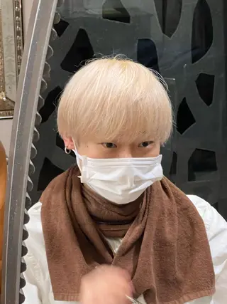 ショート LOG武蔵新城所属・口コミ見てください！ ⭐️メンズカット大成のヘアスタイル