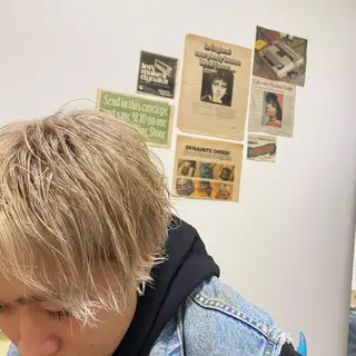 ショート カラー ヘアアレンジ メンズ XENA表参道 MIKUのヘアスタイル