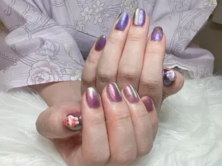 ネイル 【Eclat ｴｸﾗ】nail＆beauty所属・Eclat〔ｴｸﾗ〕 MOEKA𝜗𝜚*のネイルデザイン