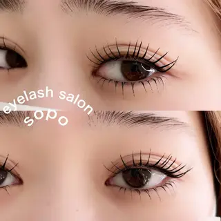 マツエク・マツパ eyelash salon sopo所属・sopo 山口のマツエク・マツパデザイン