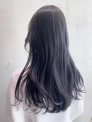 セミロング カラー パーマ ヘアアレンジ ITbyALBUM 松戸のヘアスタイル