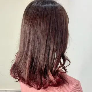 セミロング カラー ViVi by freedomのヘアスタイル