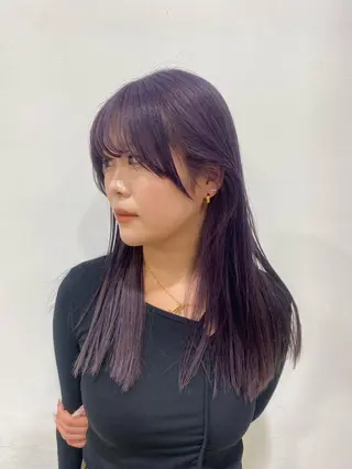 ロング レイヤー／マツエク 💋𝑨𝑵𝑵𝑨のヘアスタイル