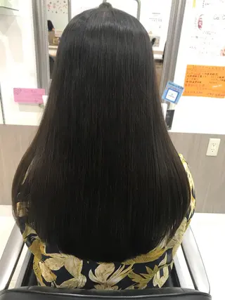 セミロング 髪質改善サロン 福田昌子のヘアスタイル