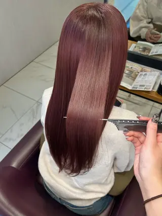 カラー ️💜akari💜 ハイトーン/レイヤーのヘアスタイル