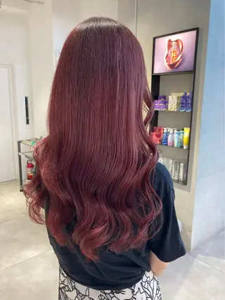 ロング カラー ガーリーネイル hiroka🩰🎀のネイルデザイン