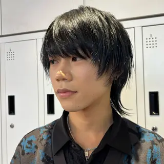 メンズ メンズパーマ/ メッシュ📍ﾕﾘのヘアスタイル