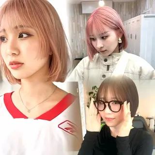 ショート カラー ヘアアレンジ 【YUTO】確実に 髪を綺麗にするプロ。のヘアスタイル