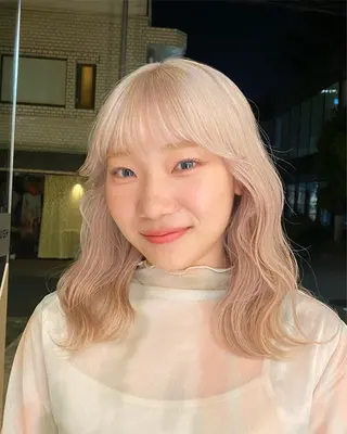 ミディアム カラー Marina /表参道のヘアスタイル