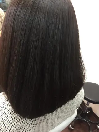 ミディアム パーマ 桧山 真のヘアスタイル