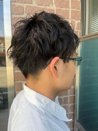 ショート カラー パーマ ヘアアレンジ メンズ キッズ ネイル マツエク・マツパ アイブロウ times salon名駅所属・久木原 ゆりのヘアスタイル