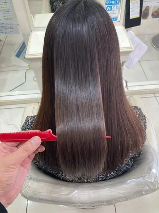 ロング 髪質改善 阪口 雄佑のヘアスタイル