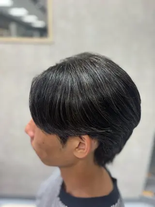 ショート メンズ メンズ特化韓国風 パーマスタイル/りんのヘアスタイル