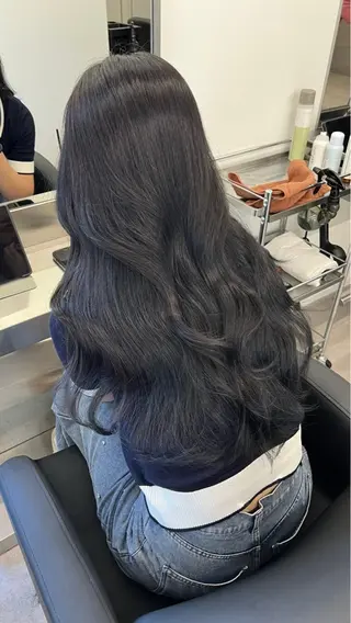 ロング 写真映えする ブリーチ🤩店長レンのヘアスタイル