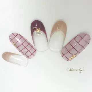 ネイル Merrily's所属・Merrily's Hagi Minaのネイルデザイン