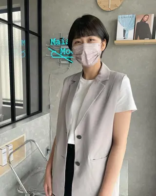 ショート 河原 亮のヘアスタイル