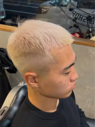 カラー L.ABARBERSHOP草津店所属・知念 希龍のヘアスタイル