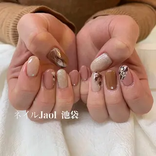 ミディアム nail jaol池袋店所属・ネイルJaol 池袋のネイルデザイン